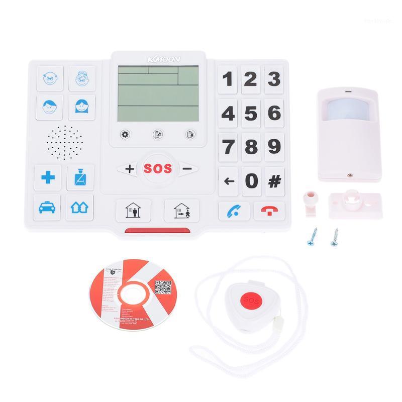 

KKmoon Wireless GSM SMS Home Security Alarm System with LCD Screen SOS For Elderly Care Android Phone Control T21