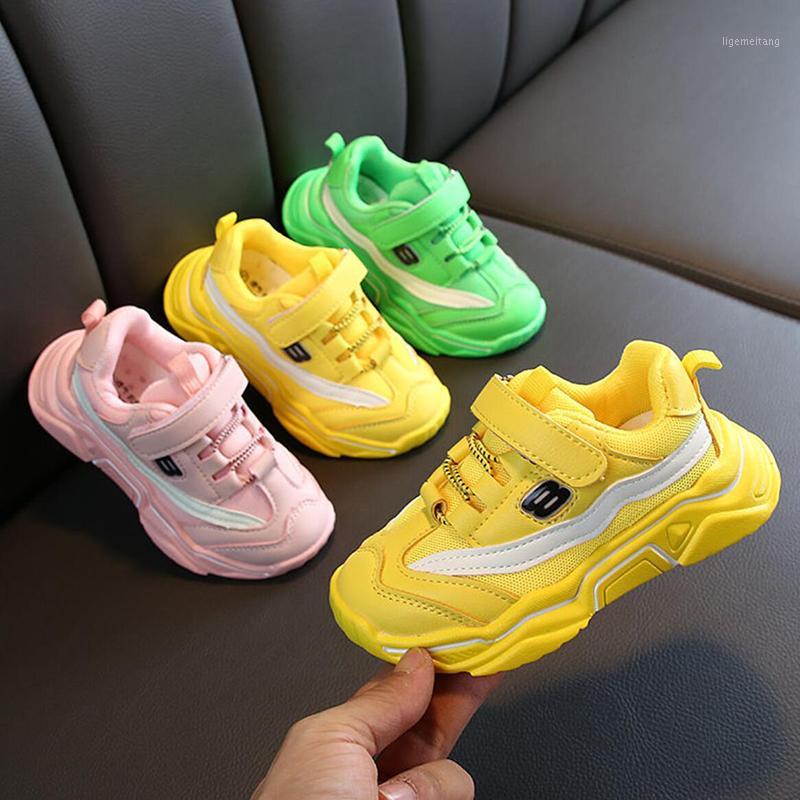 

Children Green Yellow Air Mesh Sneakers For Toddler Baby Little Girls Boys Breathable Casual Running Sports Shoes New 2020 Shoe1, Mesh pink