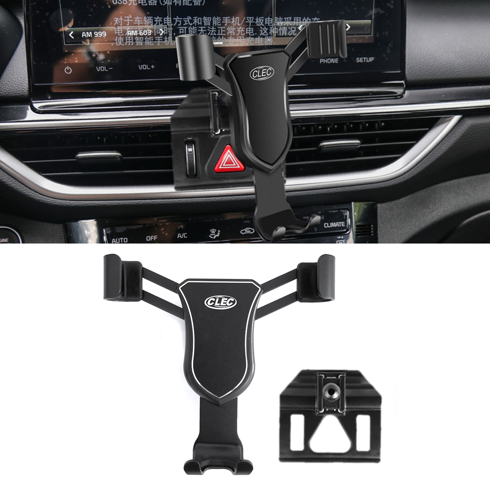 

For KIA K3 Forte Cerato BD 2019-2021 Car Smart Cell Phone Holder Air Vent Cradle Mount Stand Accessory for Iphone Google Samsung