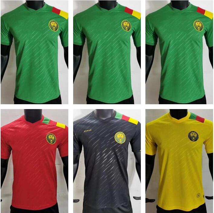 

2022 Cameroon soccer jerseys Cameroun Anguissa 2023 Mboba Choupo-Moting Bahoken Ganago Toko Ekambi Hongla National Team 22 23 football uniform