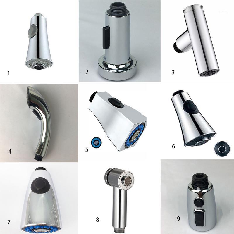 

Chrome 2-F ABS Kitchen Faucet Pull Out Down Sprayer Shower Replacement Spray Shower Head1