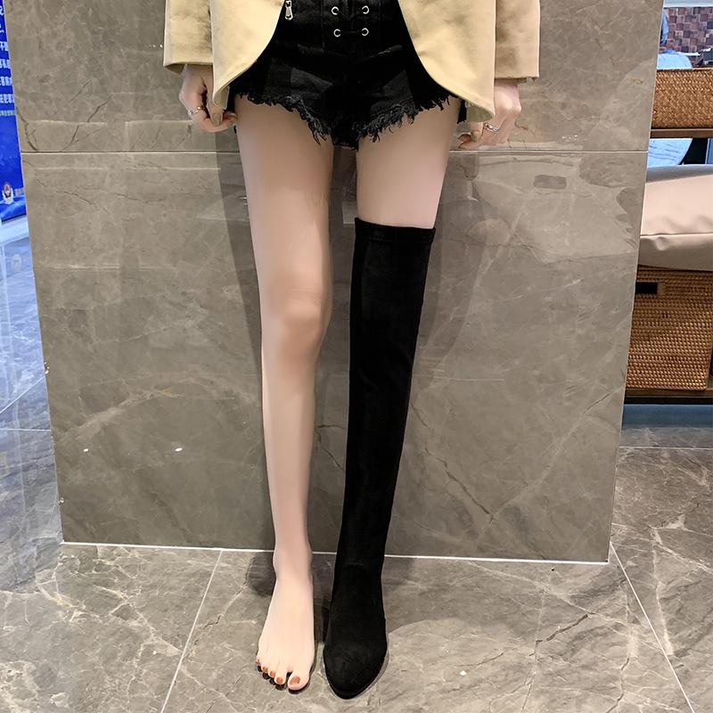 

Pointy Boot Sexy Thigh High Heels High Sexy Women Shoes Autumn Luxury Designer Winter Footwear Boots-Women Pointe