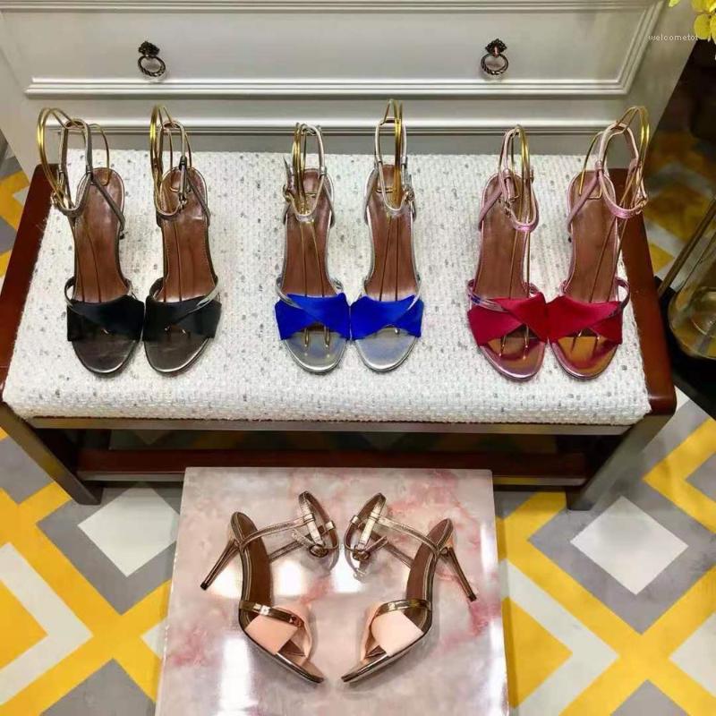 

Vallu 2021 summer new style sweet and spicy silk stitching unique design high-heeled beach outdoor female sandals1, Beige