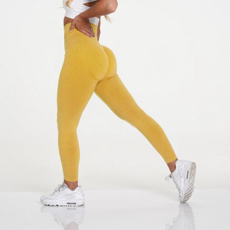 

Women High Waist Yoga Pants Energy Leggings Sport Fitness GYM Running Squat Proof Tummy Control Workout Sportswear Tights PT061, Black
