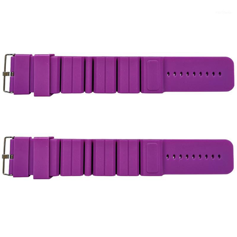 

SEWS-2 Pcs Weighted Wristband Wrist Weights Adjustable Arm Training for Sport Yoga Fitness1, Purple