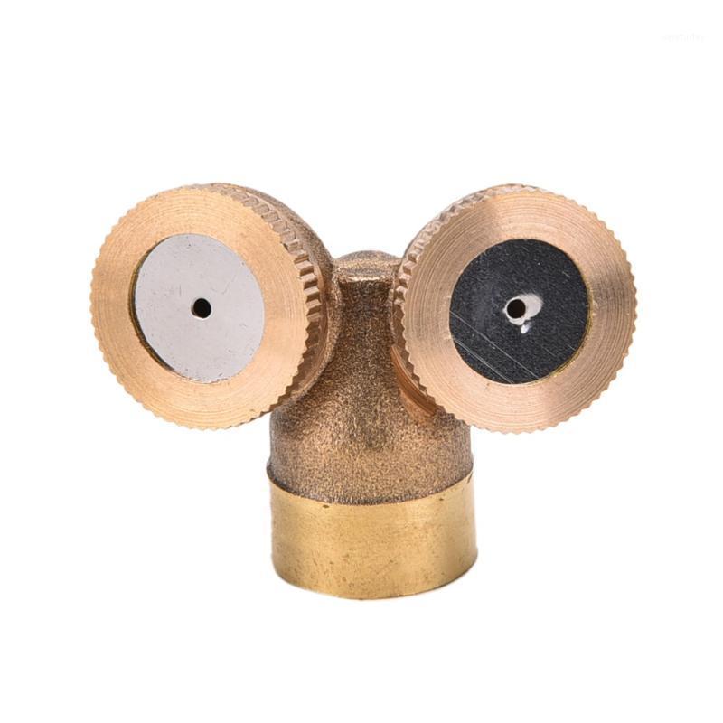 

New Arrival Brass Agricultural Misting Spray Nozzle Garden Sprinkler Irrigation System 1/2/3/4 Nozzles1, 1 nozzle