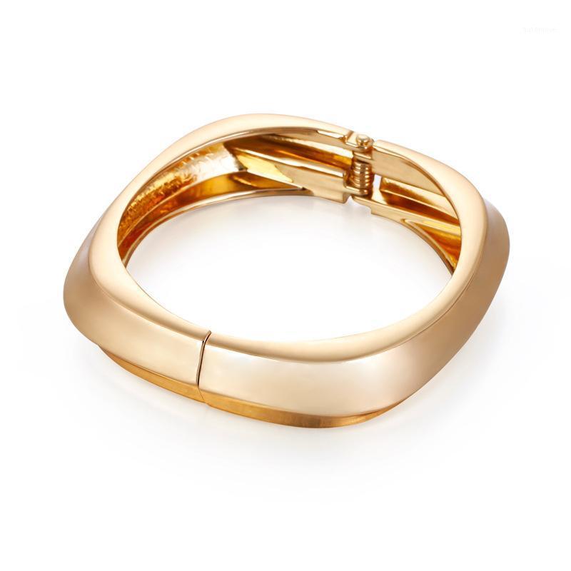 

2021 Korean New Glossy Geometric Wristband Jewelry Bangle for Women Girls Party1