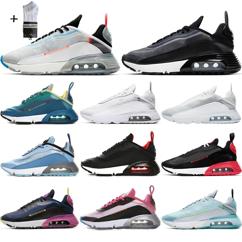 

heap Duck Camo 2090 Mens running shoes Pure Platinum 2090s Photon Dust Clean White black men women Outdoor sports sneakers 36-45, #5 duck camo
