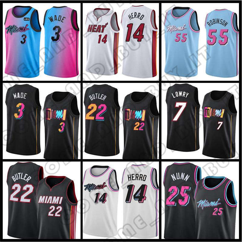 

Jimmy 22 Butler Tyler 14 Herro Bam 13 Adebayo Kyle 7 Lowry Kendrick 25 Nunn Basketball Jersey Miami''Heat''Duncan 55 Robinson, Black;red