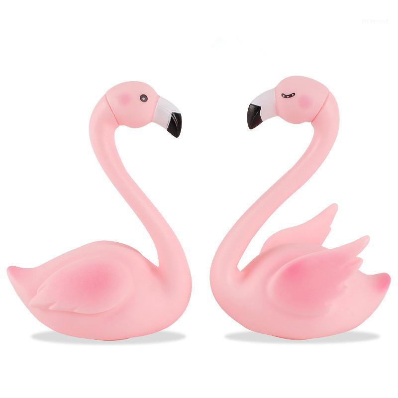 

3D Sitting Position Pink Flamingo Swan Cake Topper for Birthday Party Home Cake Baking Decoration DIY Craft Dessert Lovely Gifts1