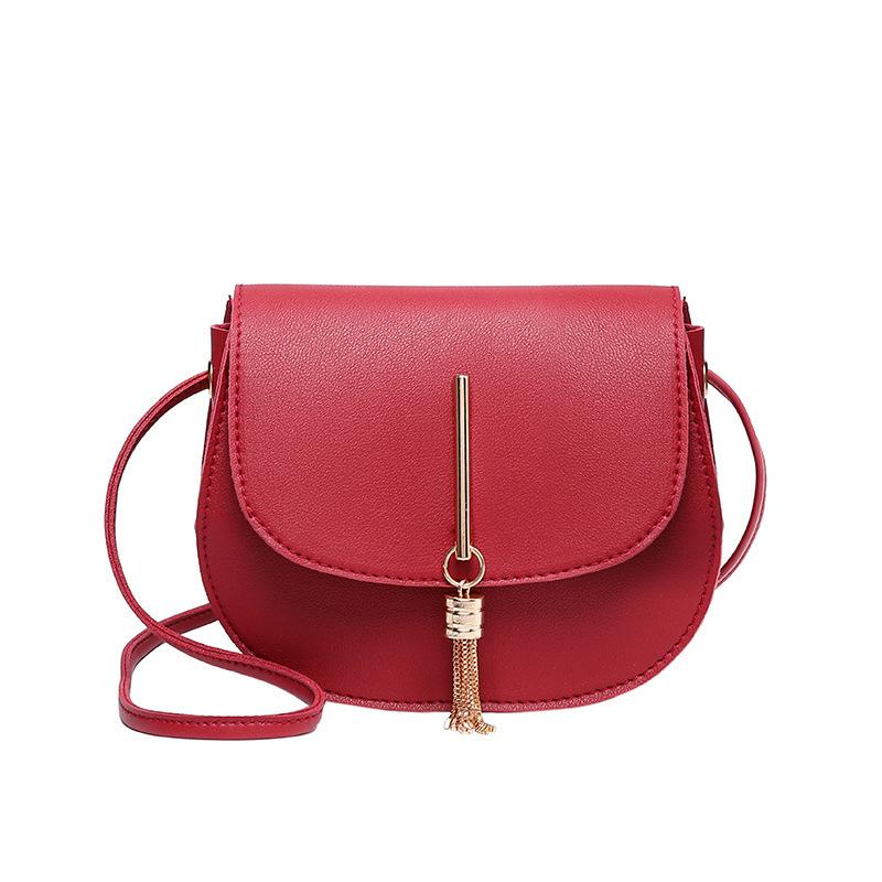 

Small bag girl 2021 one-shoulder bag small round