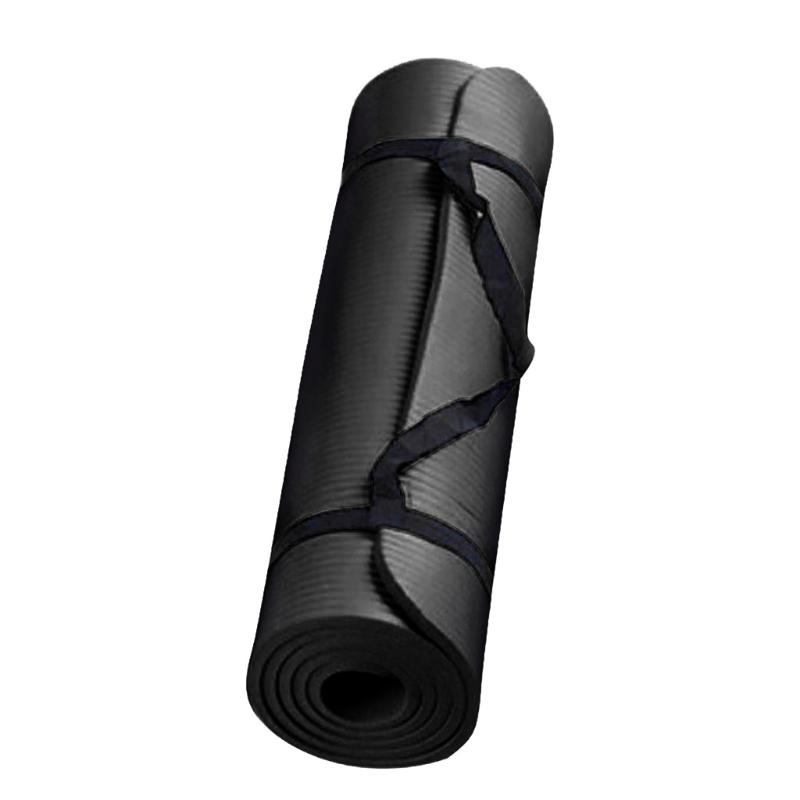 

15 Mm Yoga Mat With Position Line Non Slip Carpet Mat For Beginner Environmental Fitness Gymnastics Mats To Lose Weight #yp, Red