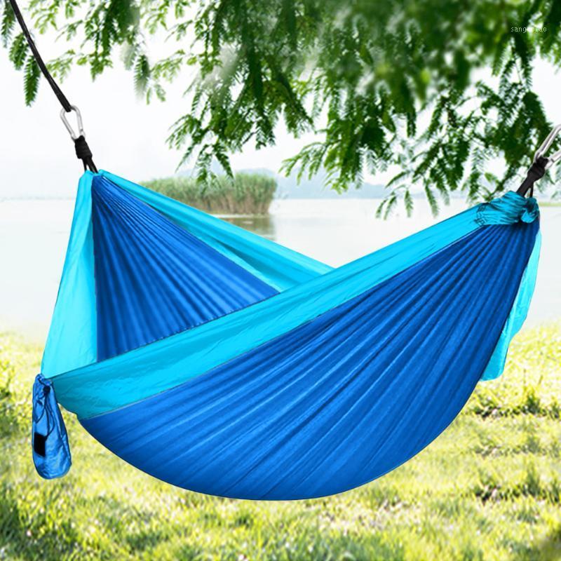 

Hammock Chair Swing Chair Seat Travel Camping Hammock Outdoor Garden Adults Kids Hanging Outdoor Canvas Camping1
