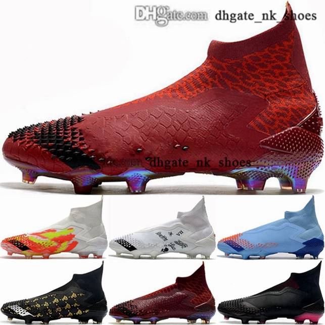 

12 chuteiras de futebol men soccer cleats mens football boots 38 classic crampons de women size us AG FG 46 eur shoes Predator Mutator 20