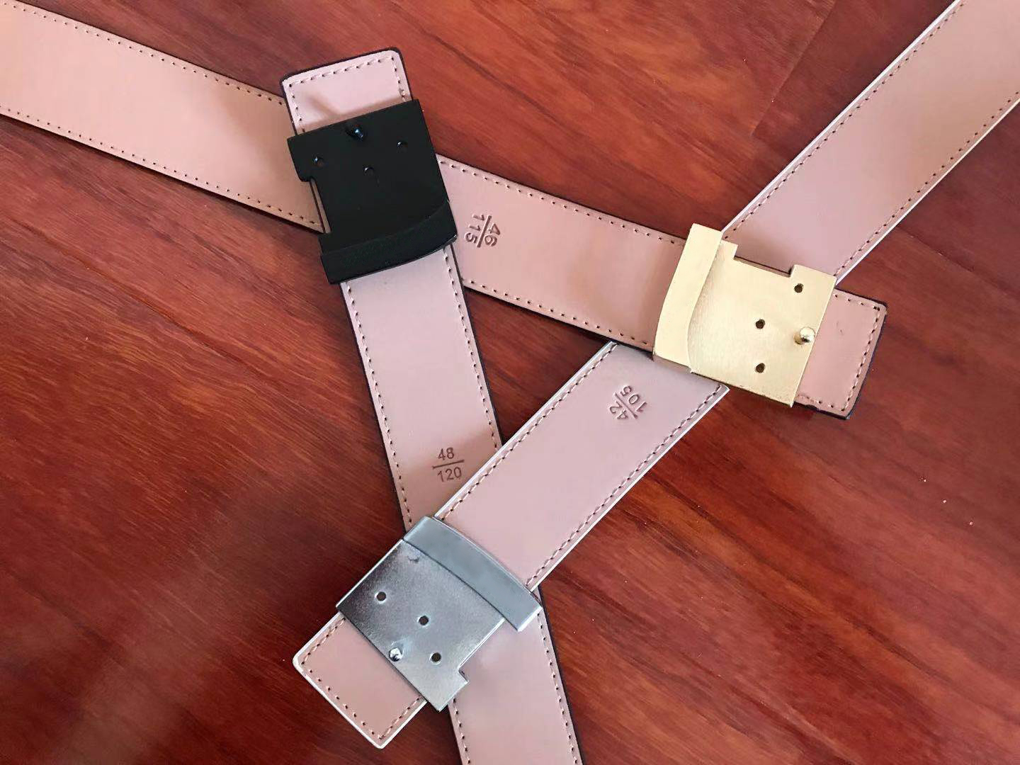 

Classic Business Belts Designer Belt Fashion Men Black Belts Women Big Gold Buckle Smooth Buckle Width 3.8cm metal buckle N82, With box
