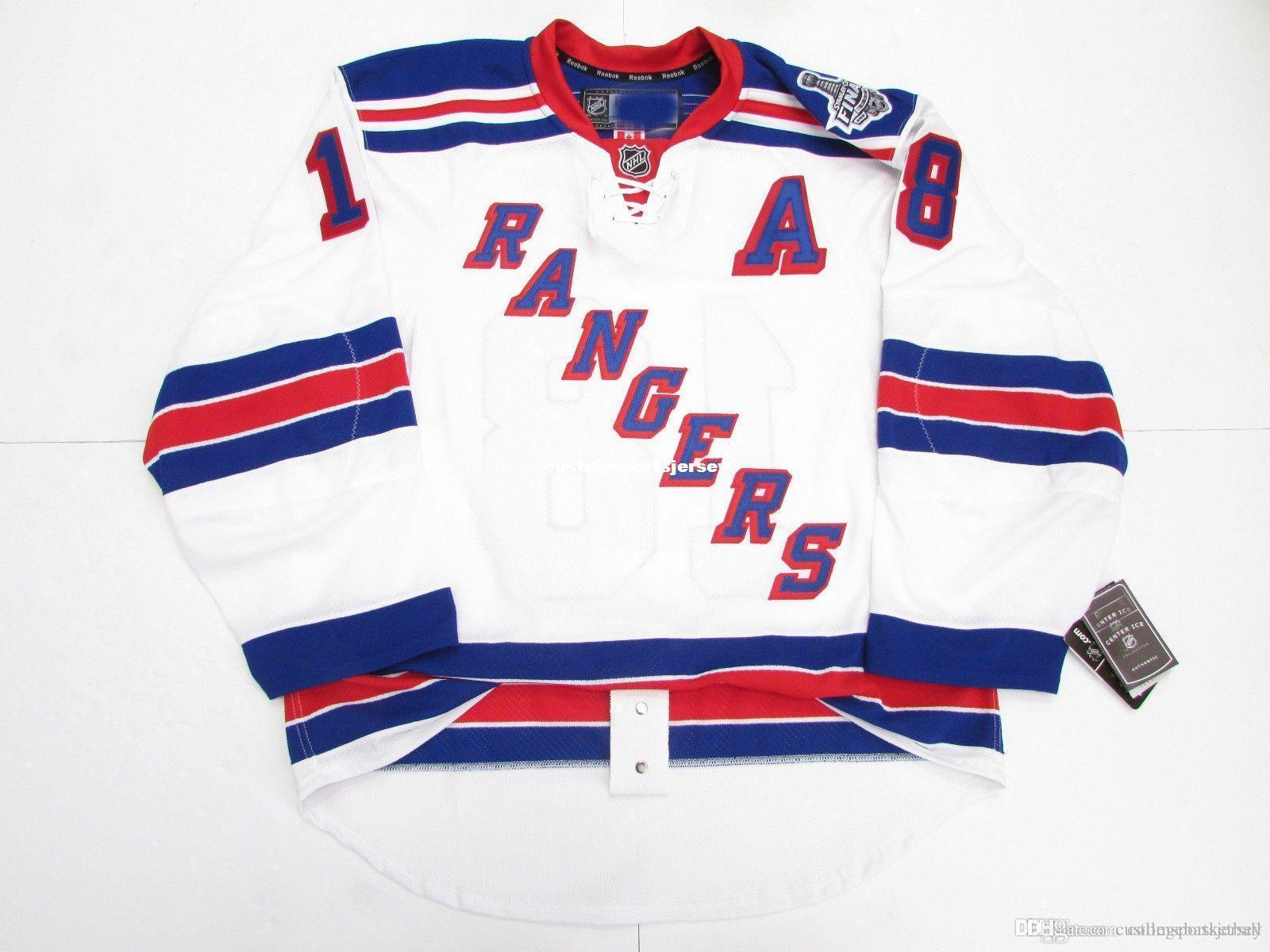 

Cheap custom Marc Staal NEW YORK RANGERS 2014 STANLEY CUP FINAL AWAY JERSEY stitch add any number any name Mens Hockey Jersey XS-5XL, Black;blue