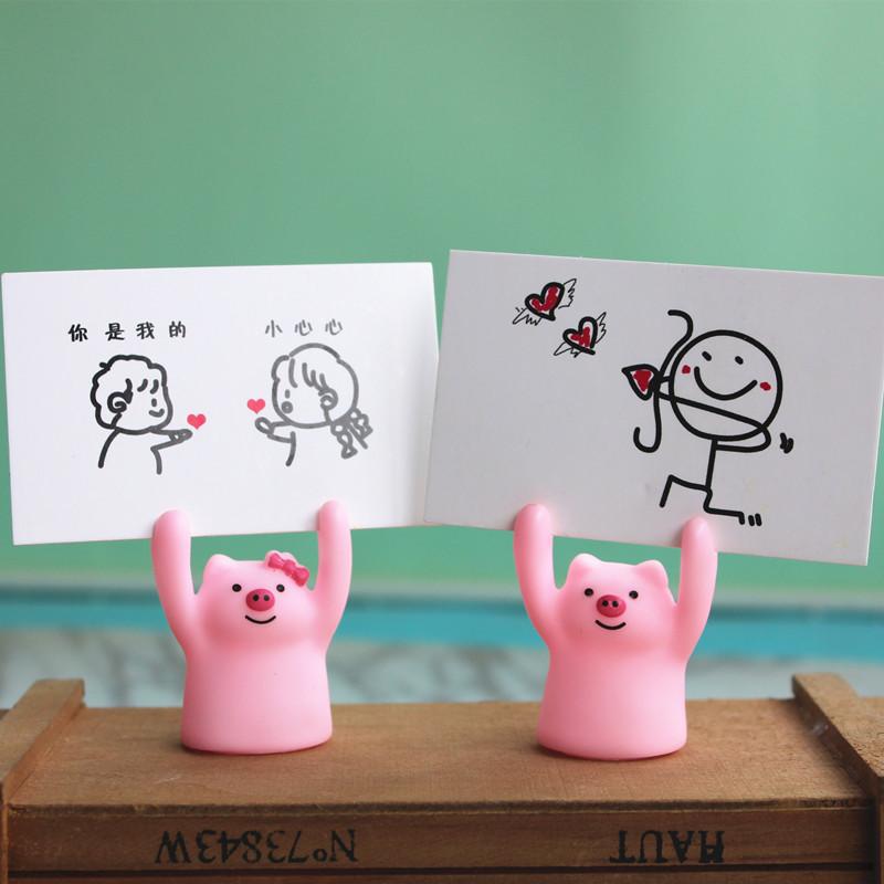 

Personality simple pig cake decoration DIY making ornaments children birthday party dessert table decoration ornaments