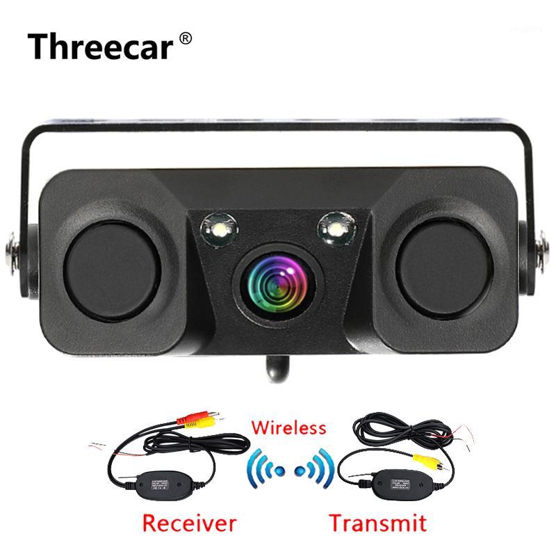 

3 In 1 Car Night Vision Rear View Camera Radar Parking Sensor 170 Degree View Angle IP67 with 2.4G Wireless Transmitter Receiver1