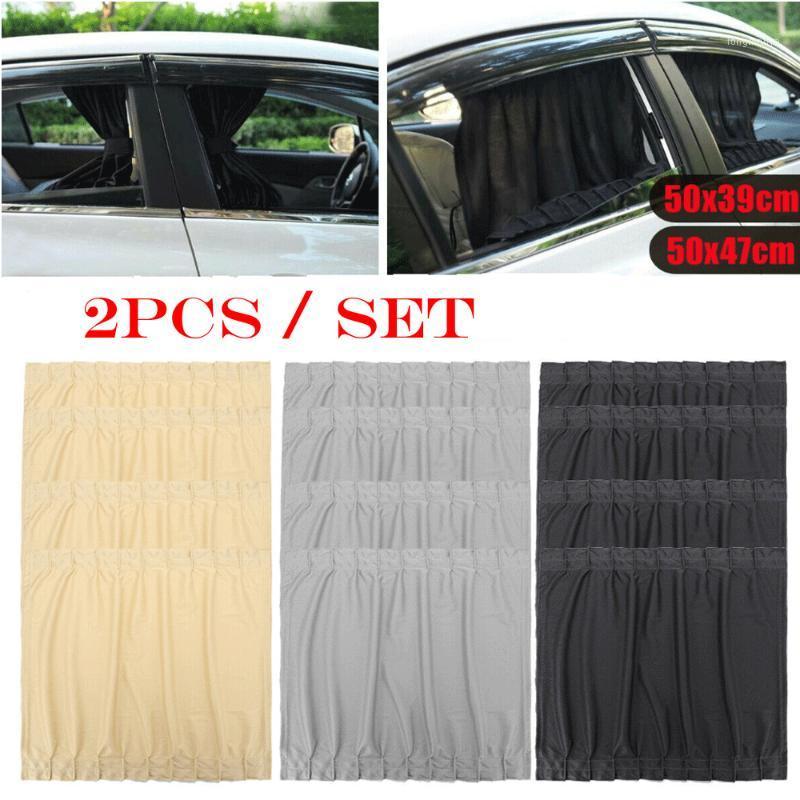 

2PCS Car UV Protection Sun Shade Curtains Sunscreen Side Window Visor Cover Shield1