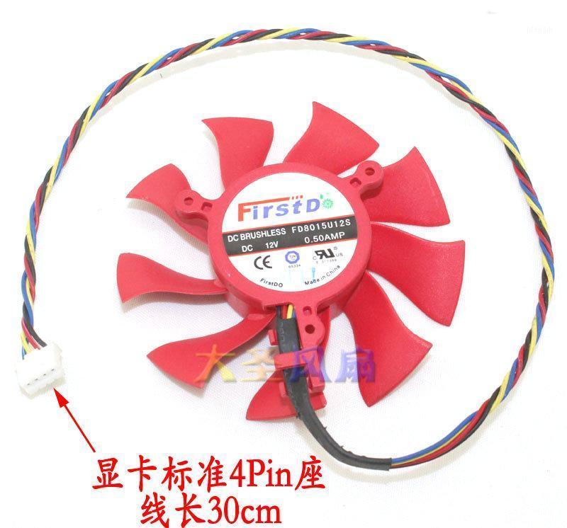 

Original for Ggraphics Video card cooling fan FD8015U12S 12V 0.50AMP Pitch 39MM Diameter 75MM 3Lines 4LInes1