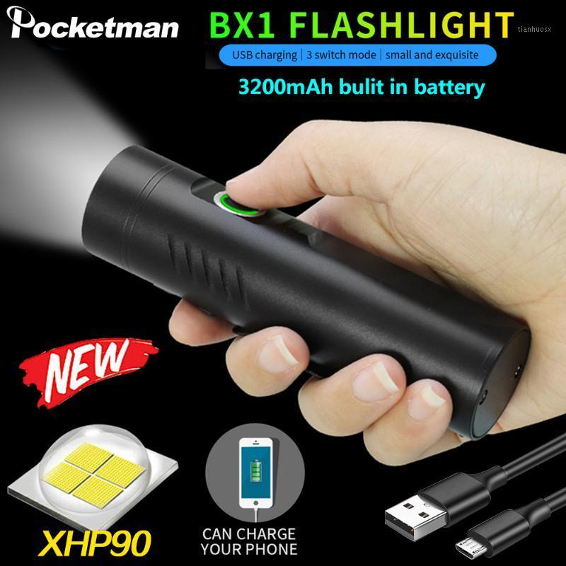 

Powerful LED P90.2 P50 L2 T6 Tactical Rechargeable Built in 3200mAh LED for Camping Riding1