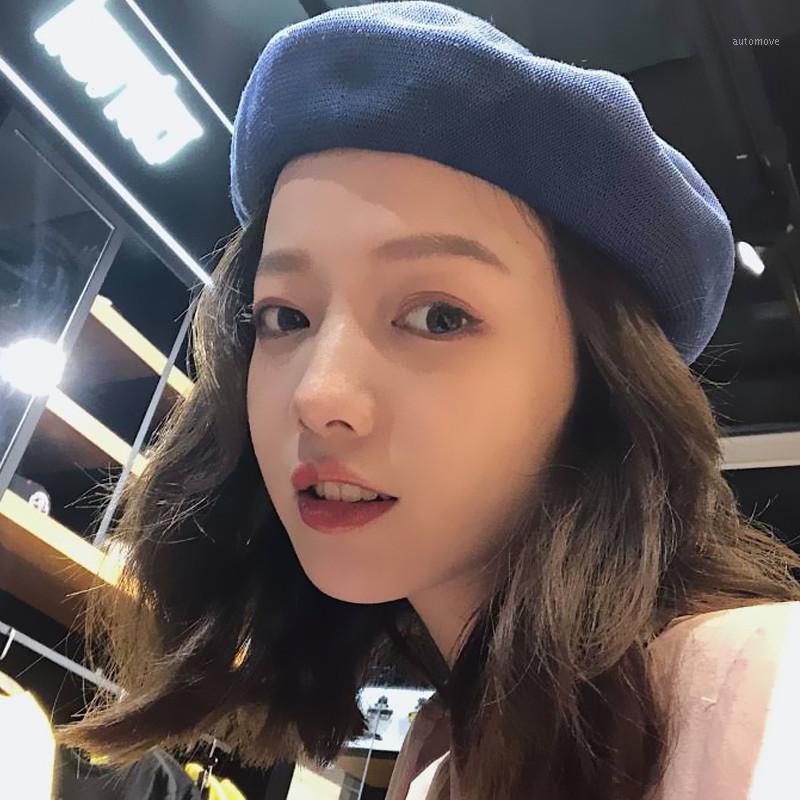 

Boinas Para Mujer Berets Femme Beret Summer Female Thin Painter Hat Linen Breathable Hut Damen Casquette Kapelusz Fashion Chapeu1, Beige