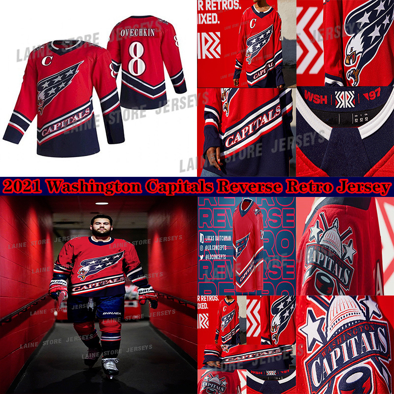 

Washington Capitals Jersey 2020-21 Reverse Retro Washington Capitals Jersey 8 Alex Ovechkin 35 Henrik Lundqvist 43 Tom Wilson 77 T.J. Oshie, Red
