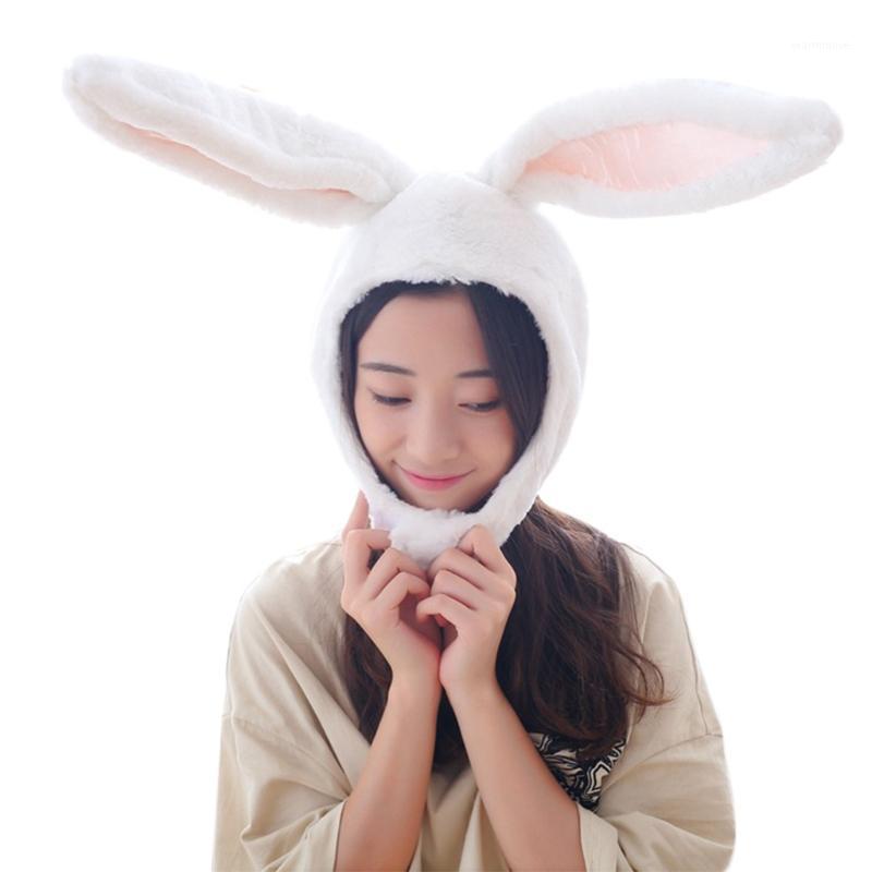

Funny Plush Ears Hood Hat Eastern Cosplay Costume Headwear Props B95F1, White