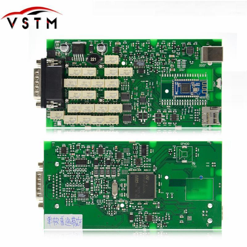 

100% newest green relays Single Board PCB With bluetooth 2020 r3/2020 R1 version on cd with carton ship free1