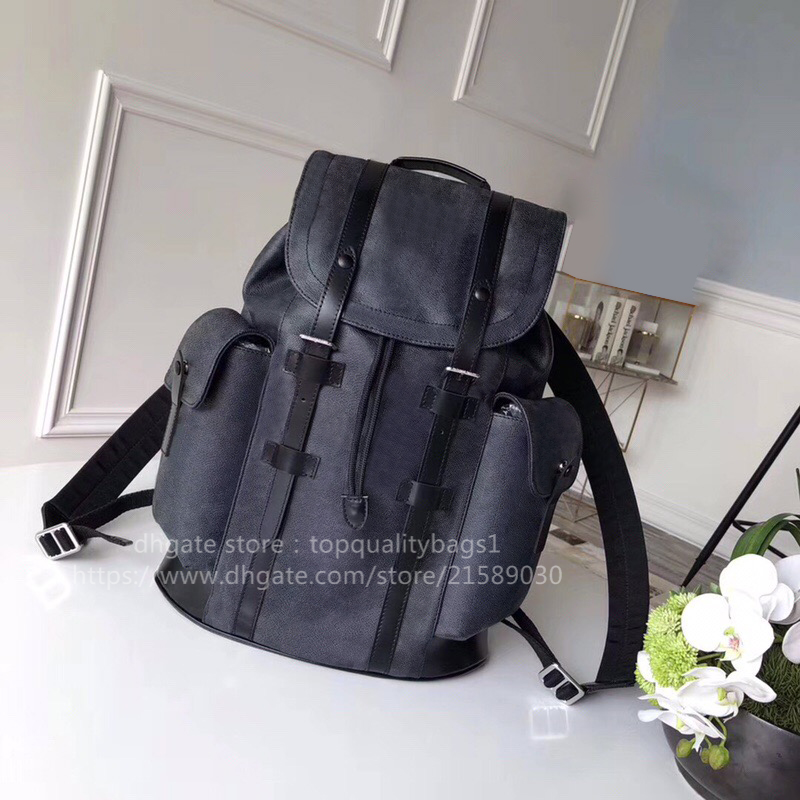 

2020 hot sold fashion M43735 Genuine leather Top quality women luxurys designers shoulder bag women designers Classic Backpack Free Shipin2, Black flower