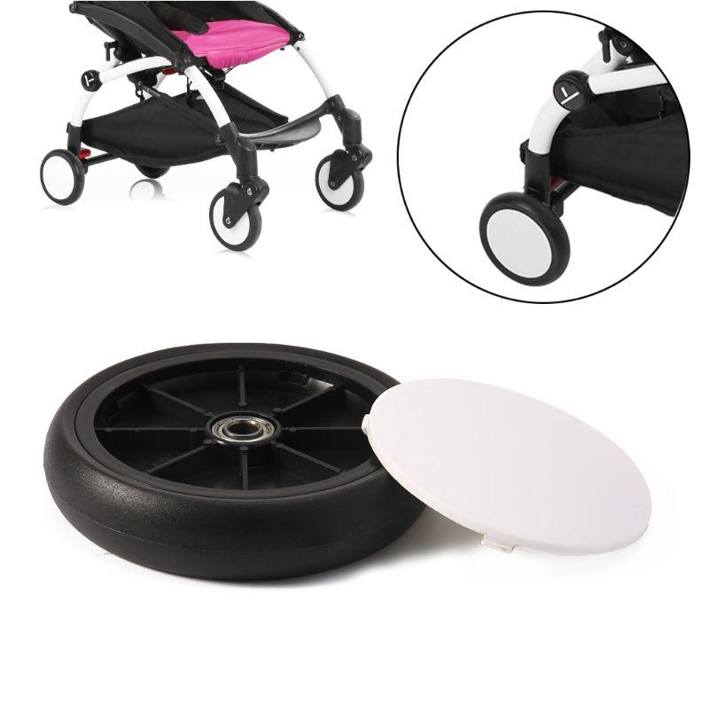 

Baby Strollers Front/Rear Wheels Pushchair Back Rubber Wheel Kids Pram Stroller Accessories For with tools Stroller Wheel