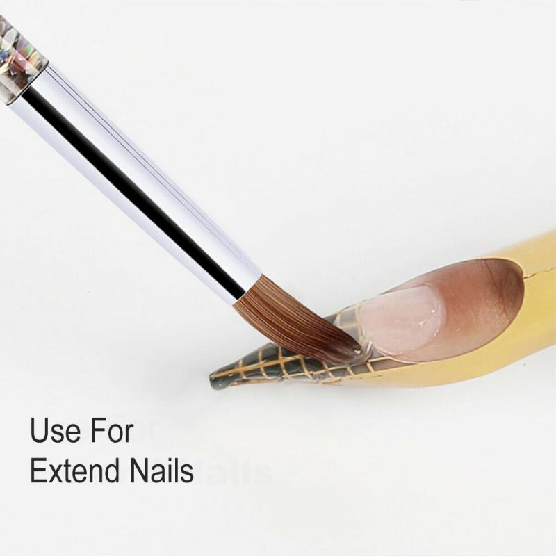 

Nylon Drawing Painting Pen Nail Liner Hair Nail Brush Pen Liquid Glitter Handle French Mixed DIY Tips Manicure Tool