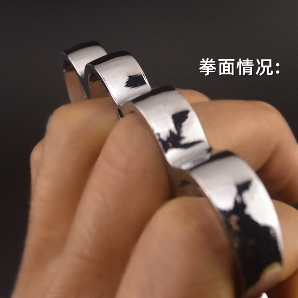 

Small Shoulder Mini Pole Finger Tiger Ring Four Fist Buckle Wepon Hand Portable Defense Equipment SFHE
