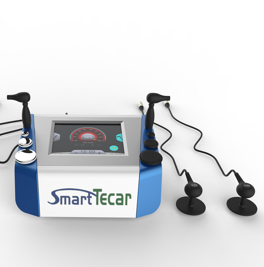 

Deep Heating Radio frequency physiotherapy Tecar therapy equipment RET CET handle for pain relief / terapia tecar