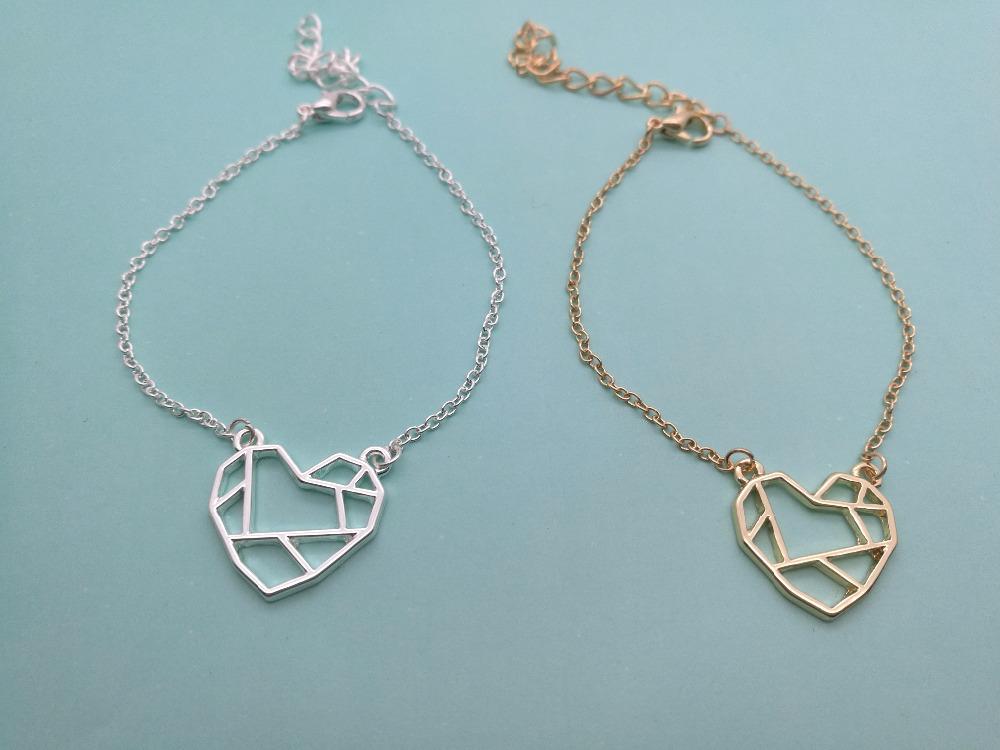 

Wire Wrapped Love Heart Bracelet Open Heart with Map Bracelet Peace Symbol Sign Bracelets for Couples Girlfriend