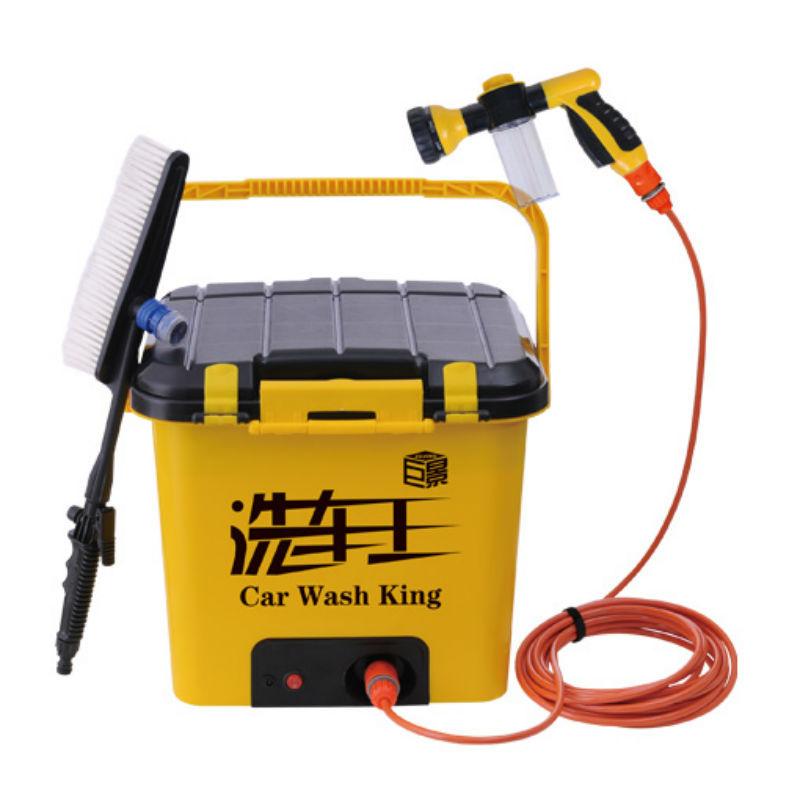 

car wash equipment portalbe car washer for homeuse 33L 60W 12V Portable electric wash pneumatic gun foam generator