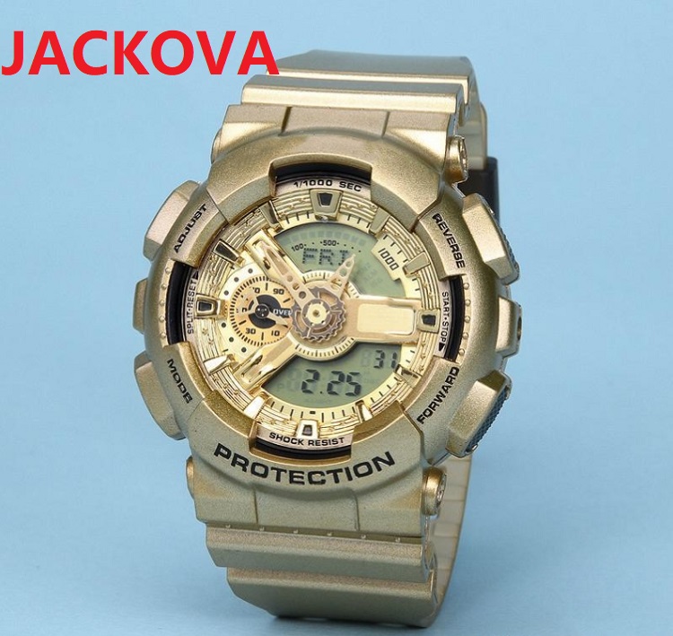 

high quality fashion sports watch men women waterproof big boy digital LED multi-function multi zone time Quartz super luminous waterproof wristwatch relojes, As pic