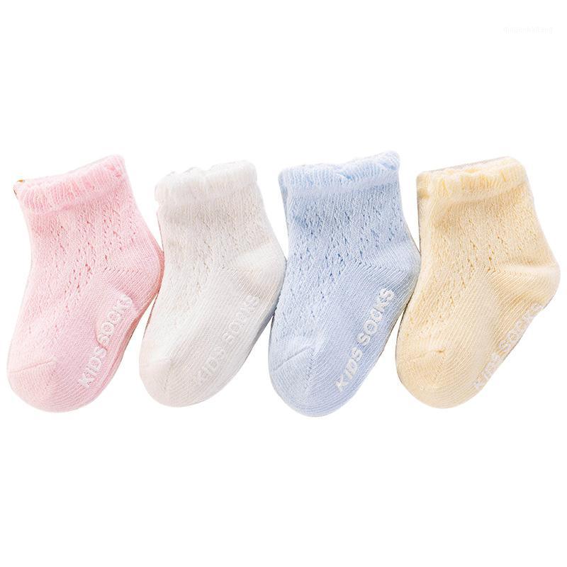 

Large Mesh Baby Socks Loose Mouth Non-Slip Thin Section Baby Socks Transfer Ring Cotton Newborn Boat1, As shown