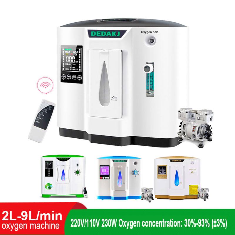 

6L 7L 9L Oxygen Generator, Nursing Oxygen Generator, Air Purifier, Household Portable Generator Machine
