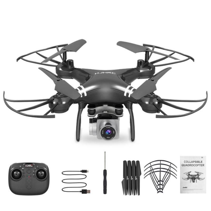

HJHRC HJ14W Four-Axis Aerial Drone Remote Control Aircraft HD CameraAerial Photography -Absorbing RC Helicopter