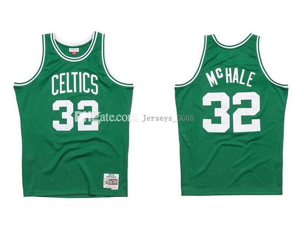 

Men's basketball Boston Celtics women youth abc 32 Kevin McHale Mitchell & Ness 1985-86 Hardwoods Classics Authentic Jersey, Black;red