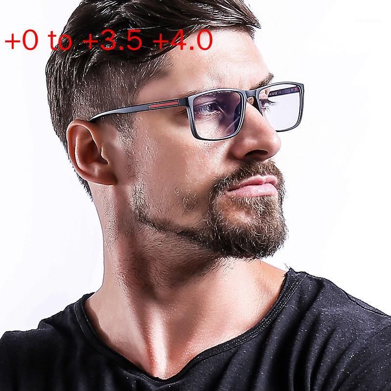 

Men's Photochromic Multifocal Lenses Reading Glasses Men Fashion Half Rim Progressive Glasses Square Diopter with Box NX1