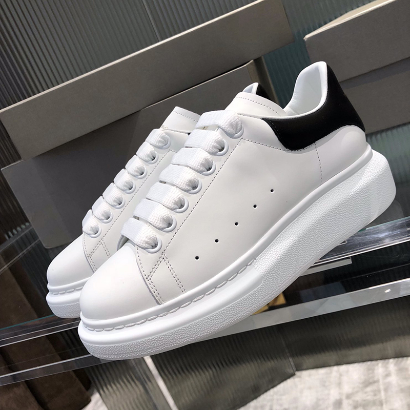 

Luxury Design White Shoes Woman Thick Bottom Platform High Quality Alexander Sneakers Casual Couple Shoes Men and Women C1120, Laser