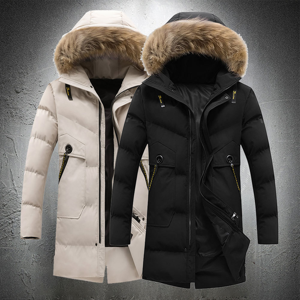 

Winter long of wool coat, Grey