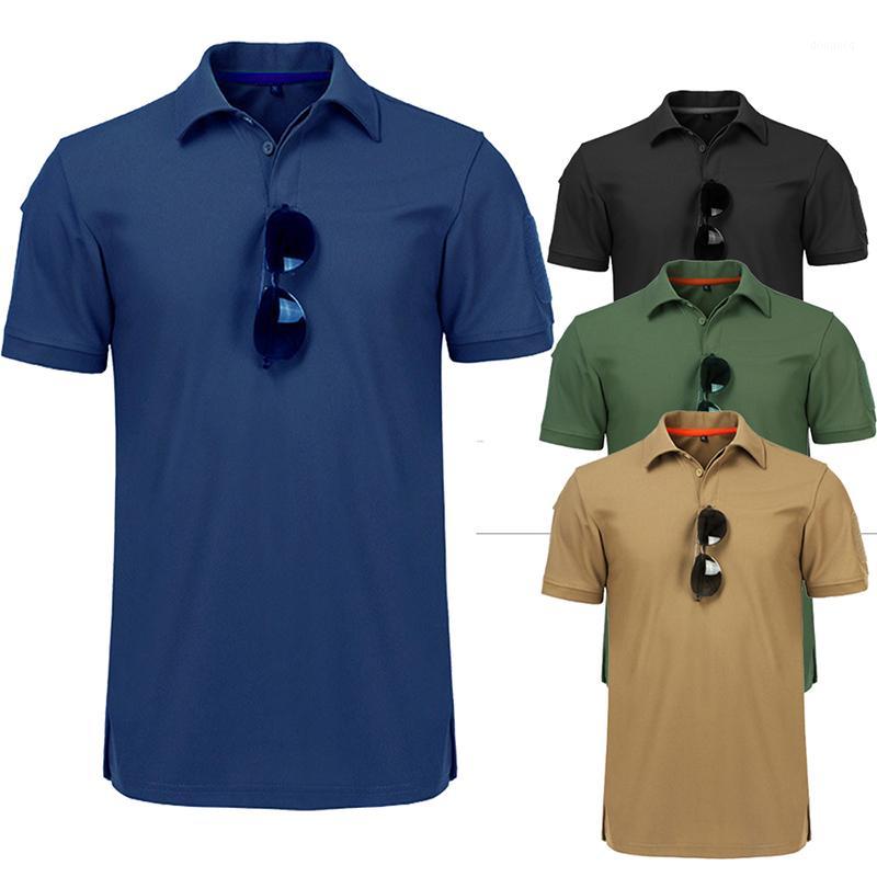 

T-Shirt Men Running T Shirt Short Sleeve tshirt Men Solid Color T-shirts tops&tees Mandarin Collar Training Breathable Shirt 4xl1, Brown
