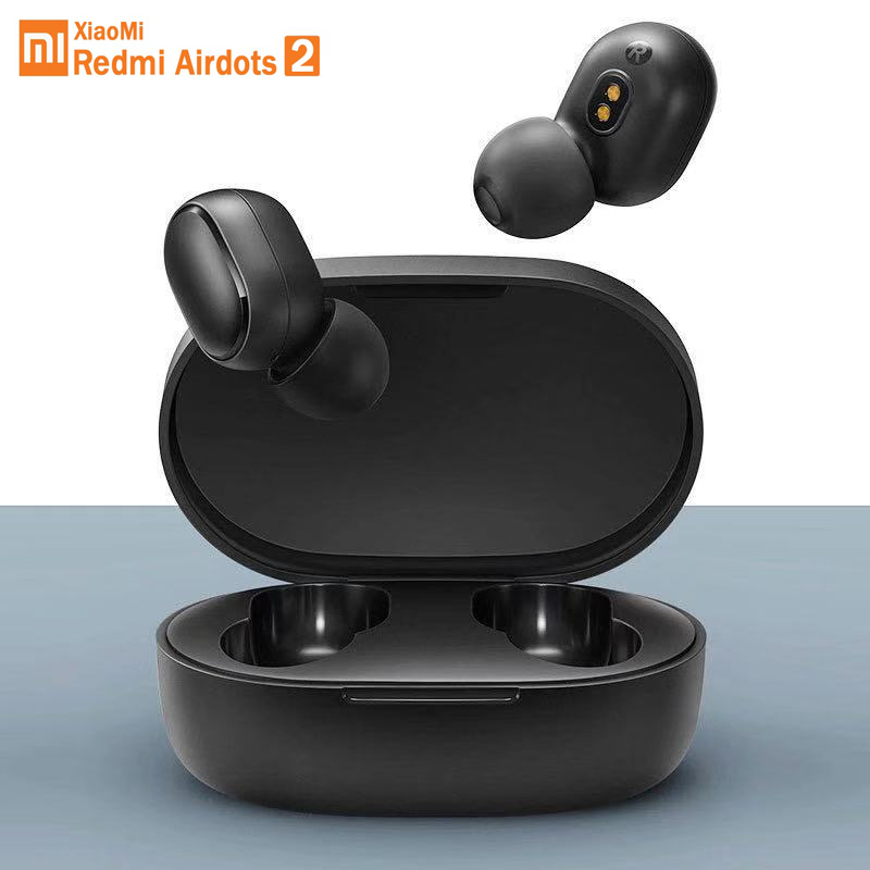 

Stock Original Xiaomi Redmi Airdots 2 TWS Earphone True Wireless Bluetooth 5.0 Stereo bass With Mic Handsfree Earbuds AI Control FY8142