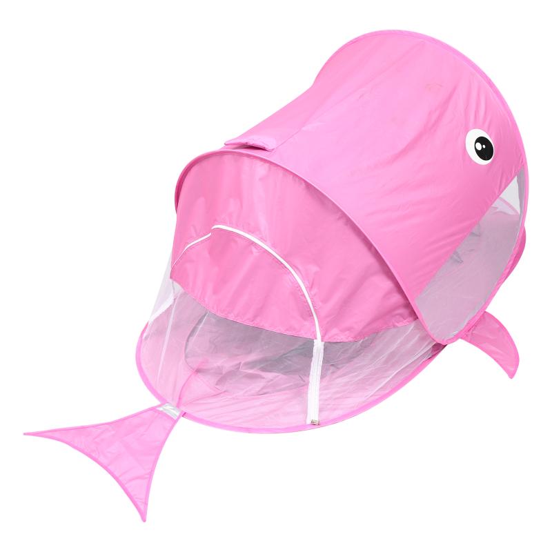 

1pc Children Whale Shape Beach Portable Tent Camping Hiking Foldable Tent