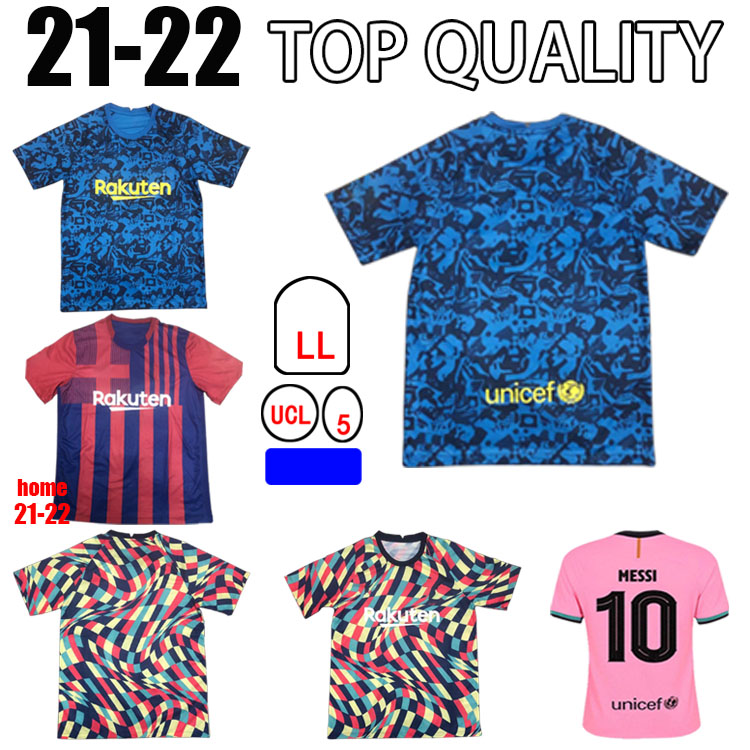 

soccer jersey BARCA 21 22 camiseta de futbol ANSU FATI DEST PEDRI 2021 2022 GRIEZMANN DE JONG Maillots de football shirt, Home