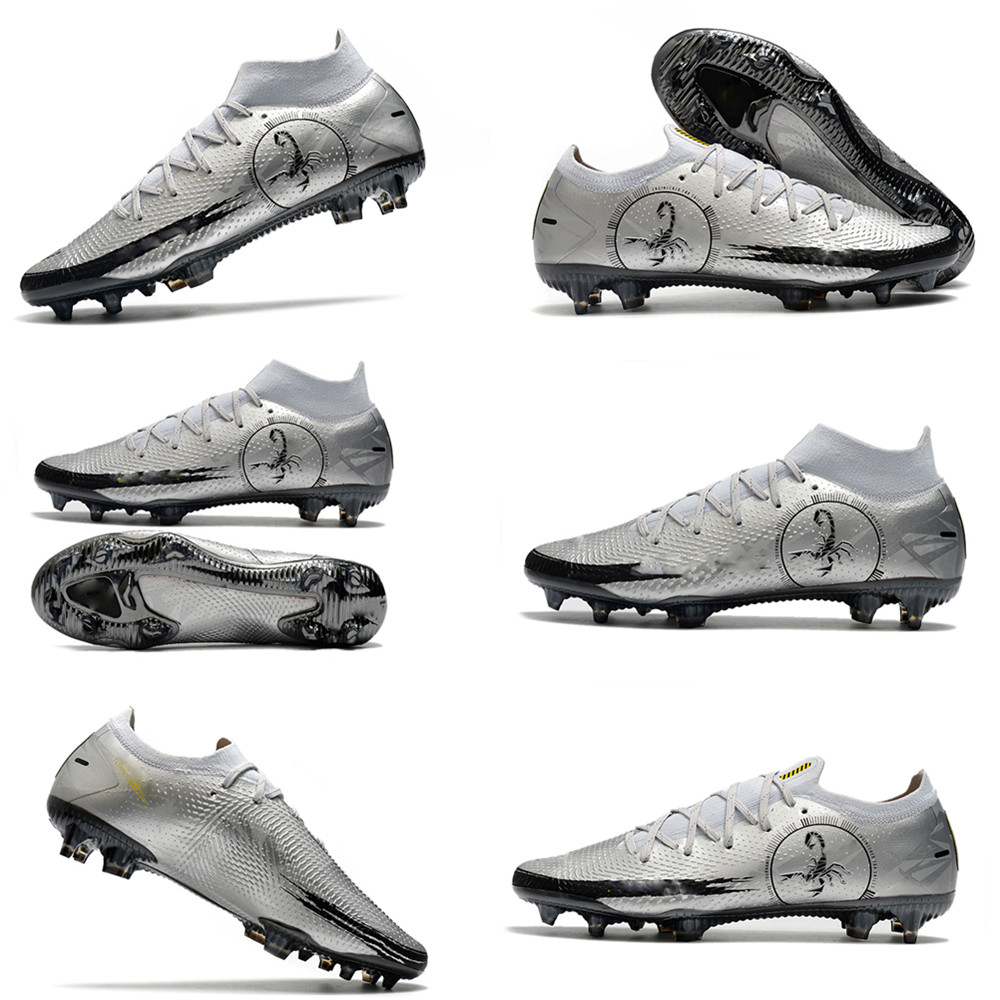 

2020 mens soccer cleats Phantom Scorpion Elite Dynamic Fit FG soccer shoes Crampons de football boots New Hot, Color9#