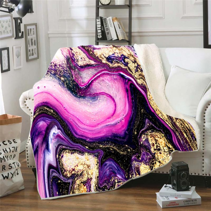 

Colorful Velvet Plush Throw Blankets For Kid Adults Sherpa Fleece Blanket For Travel Beds Sofa Thin Quilts Home Decor